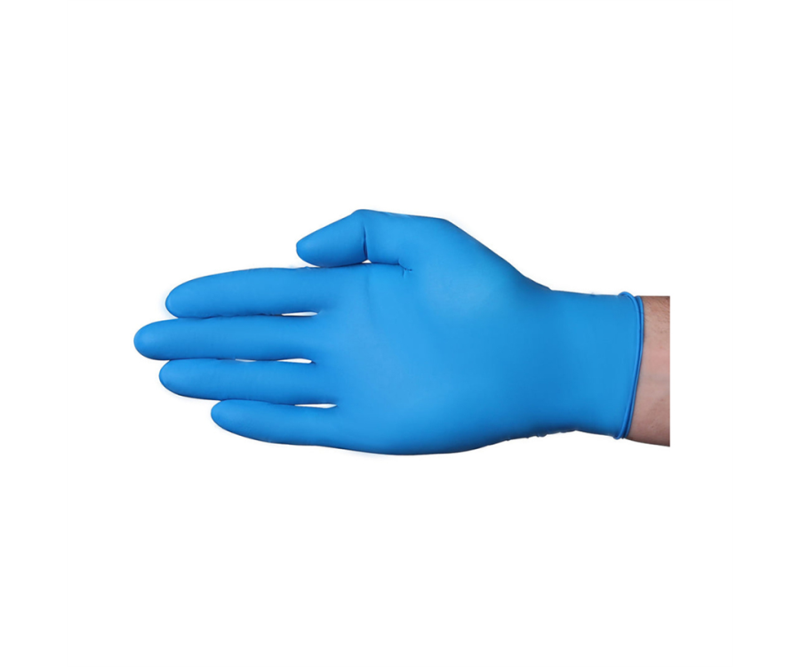 VGuard® 4-mil Blue Nitrile Industrial Gloves (XL, 100 Gloves/Box, 10 Boxes/Case)